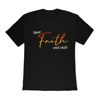 Have Faith Blk T-Shirt