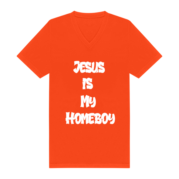 Jesus is my Homeboy V-Neck Tee