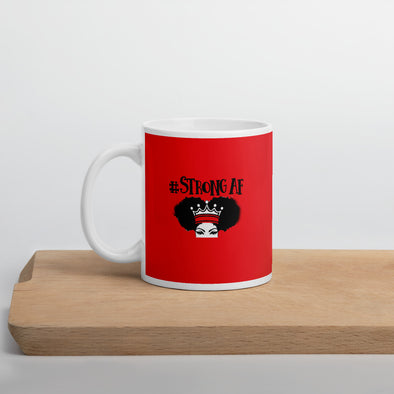 Red Strong AF Mug