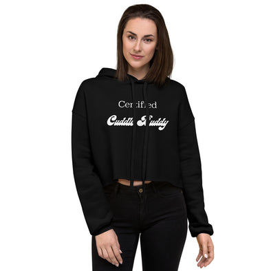 Cuddle Buddy Crop Hoodie