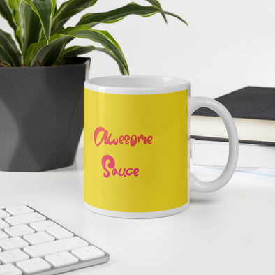 Awesome Sauce Yellow Mug