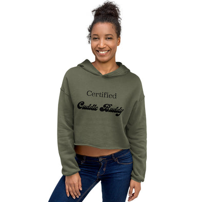 Cuddle Buddy Crop Hoodie