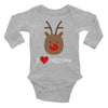 Rudolph loves haters - Infant Long Sleeve Bodysuit