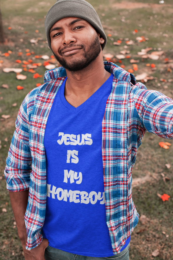 Jesus Loves This Dude V-Neck